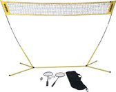 Michezo 3.5m draagbaar badmintonset