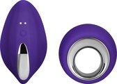 EIS, vibrator, oplegvibrator, slipvibrator met afstandsbediening, 8 cm, waterdicht, oplaadbaar, huidvriendelijke siliconen
