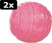 2x BIOSAFE PUPPY BALL ROZE 6,5CM