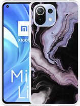 Xiaomi Mi 11 Lite / 11 Lite 5G NE Hoesje Liquid Marble - Designed by Cazy