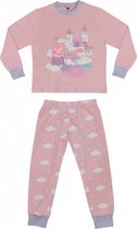 pyjama Peppa Pig meisjes katoen roze 2-delig maat 128