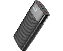 DrPhone KL1 Powerbank 20000mAh – Snelladen 3.0 & PD 3.0 – Nood Externe Batterij met Smart LED Display – 74Wh – Zwart