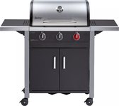 Enders Chicago 3 R Turbo Gas barbecue - 3 + 1 Turbo-zone Brander - Turbo-zone - RVS - Piëzo-ontsteking - 37,5 KG - Gas - Gasbarbecue -