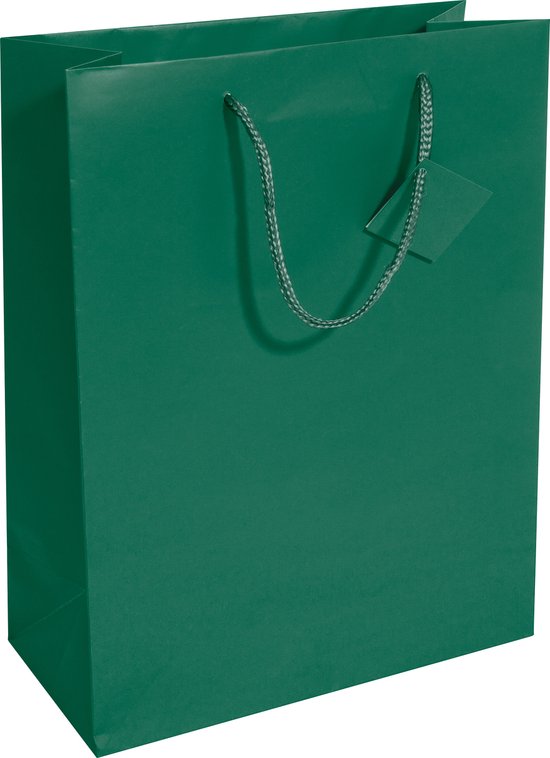 Sigel cadeautas - groot - 260x330x120mm - opaal groen - SI-GT500