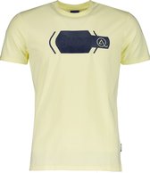 Qubz T-shirt - Modern Fit - Geel - XL