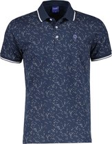 Qubz Polo - Modern Fit - Blauw - L
