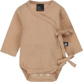 Muslin overslag romper (camel)