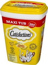 Catisfactions - Kattensnack met Kaas - Maxi Tub - 350g
