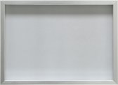 Deknudt Frames fotolijst voor canvas S40TD3 - zilverkleur - 30x90 cm