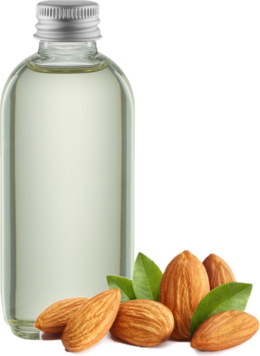 Goedkoopste Massageolie Amandelolie 75 ml - 100 natuurlijk - biologisch en koud geperst - set van 10 stuks