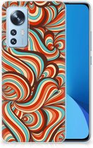 Smartphone hoesje Xiaomi 12 | 12X Back Case Siliconen Hoesje Retro