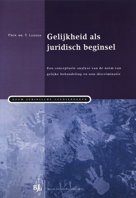 worst Kreet Grootte Boom Juridische studieboeken - Gelijkheid als juridisch beginsel |  9789089741592 |... | bol.com
