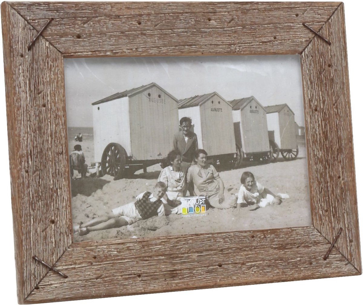 Deknudt Frames fotolijst S67TV1 - vergrijsde driftwood - foto 15x20 cm bruin