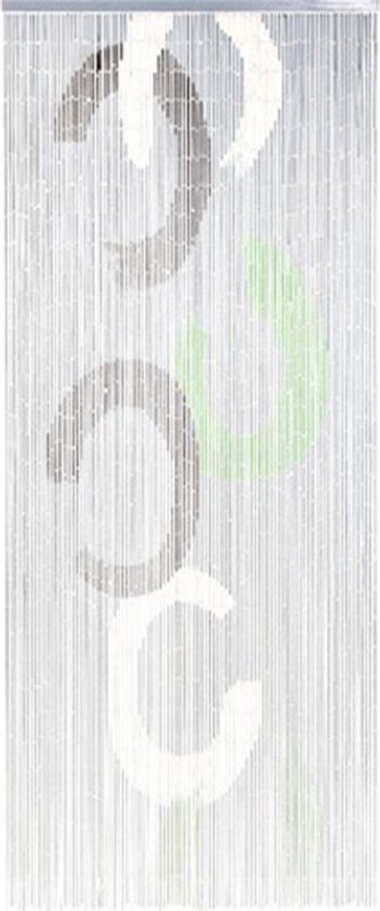 Jekra Vliegengordijnen - Deurgordijn - bamboe hulzen Circle - 90x200 cm
