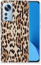TPU Silicone Hoesje Xiaomi 12 | 12X Telefoonhoesje Leopard