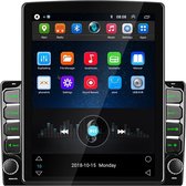 TechU™ Autoradio AT33 – 2 Din – Verticaal 9.5” Touchscreen Monitor – Bluetooth & Wifi – Android & iOS – Handsfree bellen – FM radio – USB – GPS Navigatie – 2G RAM 32G ROM