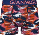 Heren boxershorts Gianvaglia 3 pack print oranje/roze XL
