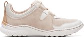 Clarks - Dames schoenen - Teagan Lace - D - Beige - maat 6,5