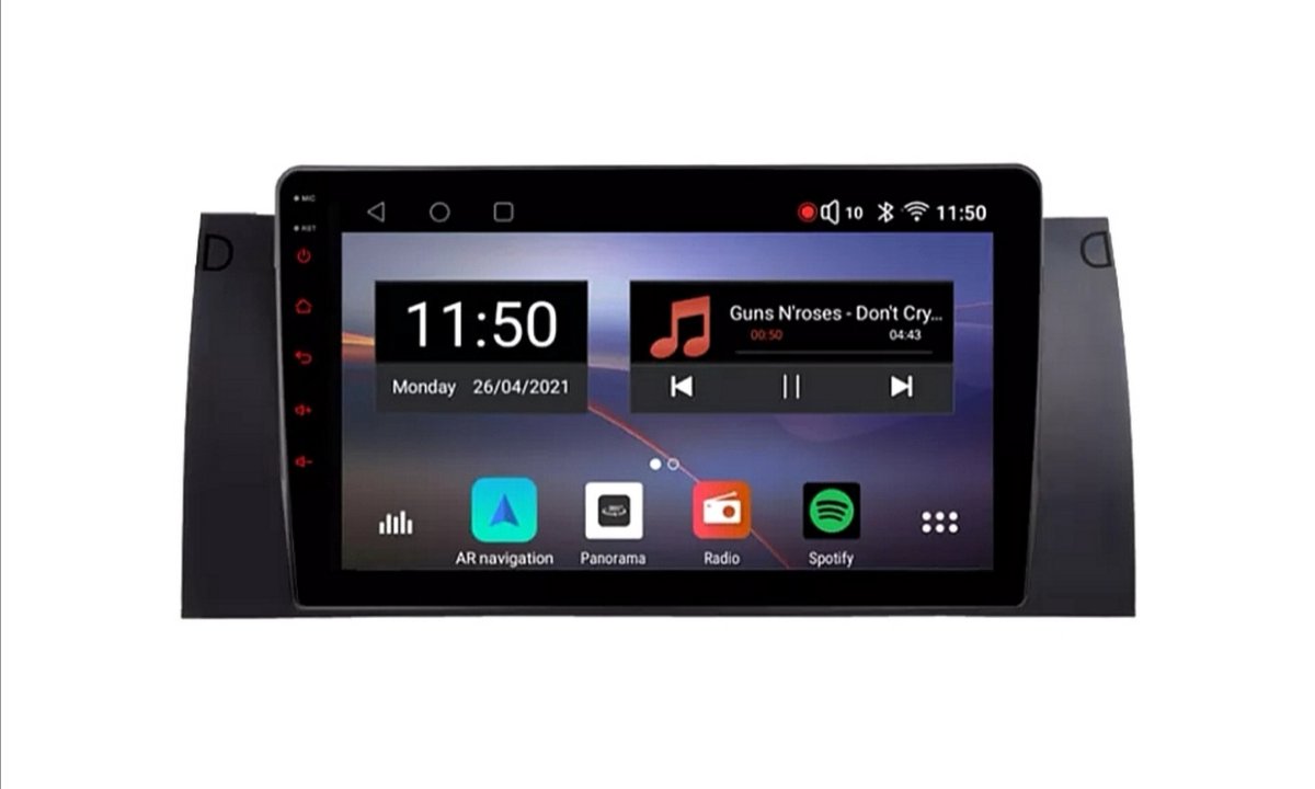 BMW X5 E53 E39 Multimedia Android Autoradio Navigatie Bluetooth USB Entertainment