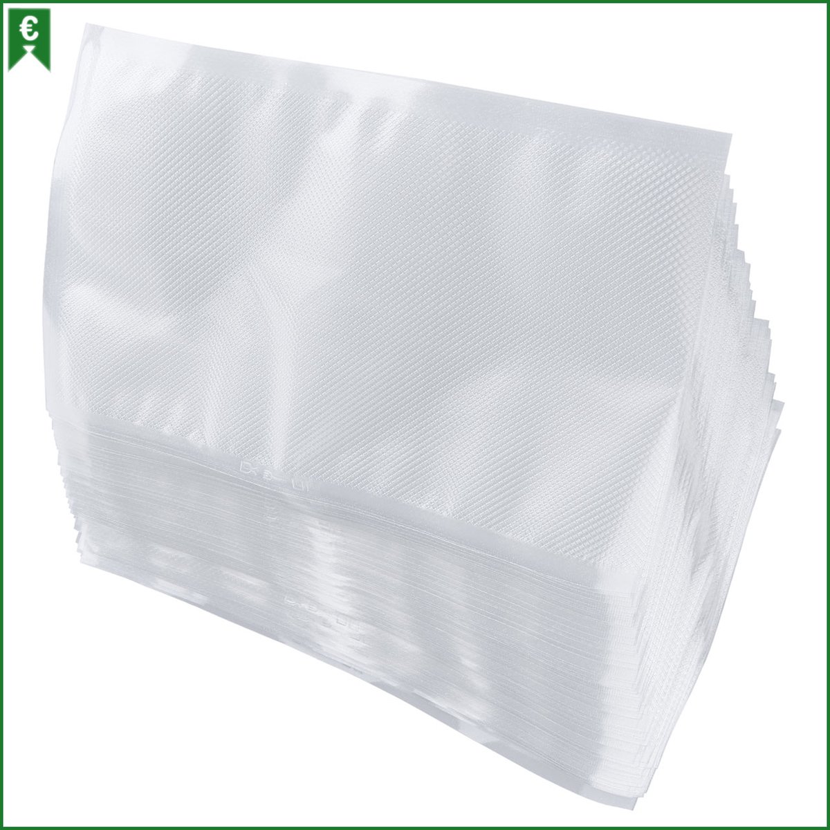 100 PCS emballage sous vide alimentaire sac en plastique transparent sac de  conservation en nylon, taille