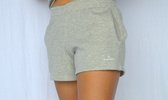 Sport short dames - Korte broek dames - Tennisshort - GRIJS - Zomerbroeken - Fitness broek - Strand - XL