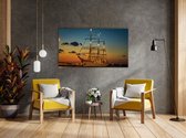 Schilderij | Dibond Digitaal | Foto op Dibond | Jacht  | 90 cm x 60 cm