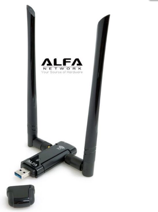 Alfa Network AWUS036AC AC1200 WLAN Dualband USB Adapter bol