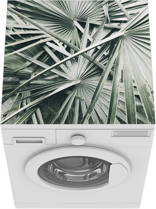 Illustreren Haan reinigen Wasmachine beschermer - Wasmachine mat - Tropical - Palmblad - Groen -  60x60 cm -... | bol.com