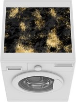 Wasmachine beschermer mat - Vintage - Gold - Zwart - Breedte 55 cm x hoogte 45 cm