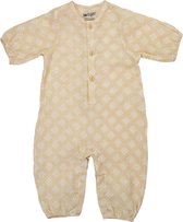 Lodger Baby Playsuit Jumper Tribe Muslin Zandkleurig maat 68 katoen Luchtig OekoTex