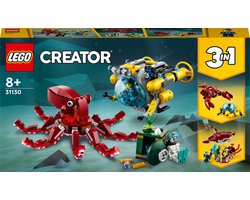 foto van LEGO Creator 3-in-1 31130 Creator Vehicles Verzonken schat missie