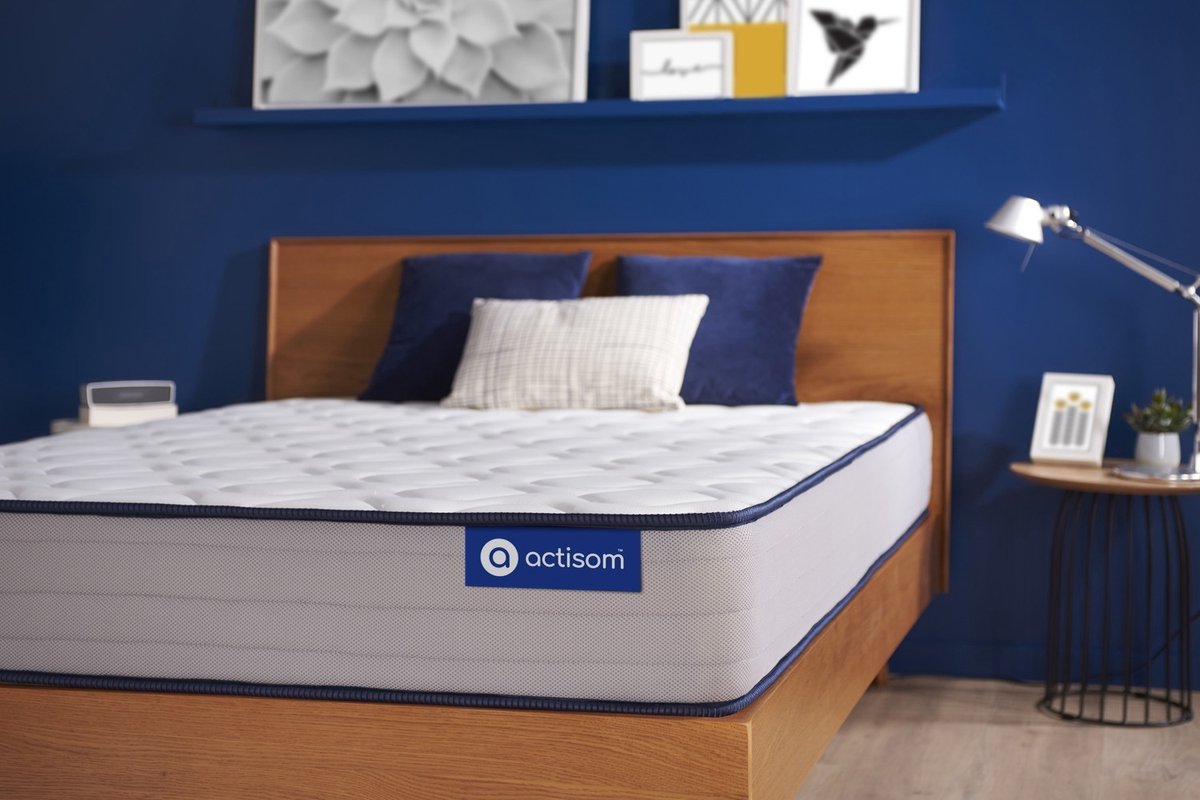 Actiflex form matras 100x200cm , Pocketveren en traagschuim , Stevig, 5 comfortzones
