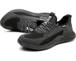 Werkschoenen - 44 - S1P - Veiligheidsschoenen - Dames / Heren - Werkschoenen in klussen - Schoenen voor werk - Sneakers - Beschermende schoenen - Anti -impact - Ondoordringbare zool - - Anti slip - Stalen neus - Beschermende zool