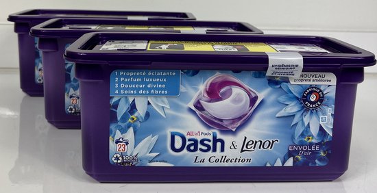 Dash & Lenor - La Collection - Frisse Zeebries - 3in1 - 3x23 Waspods