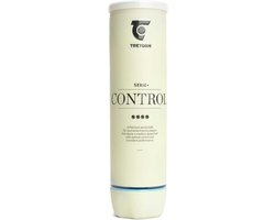 Tretorn Serie + Control Tennisballen 4-tube gasgevuld - Geel