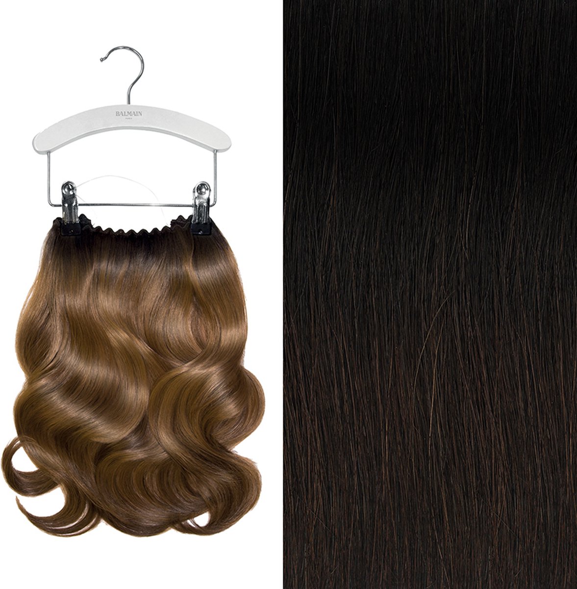 Balmain Hair Professional - Hair Dress Memory Hair - Rio - Zwart