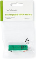 Nedis Oplaadbare NiMH-Batterij - 1.2 V - 1100 mAh - Soldeertab - 1-Polybag