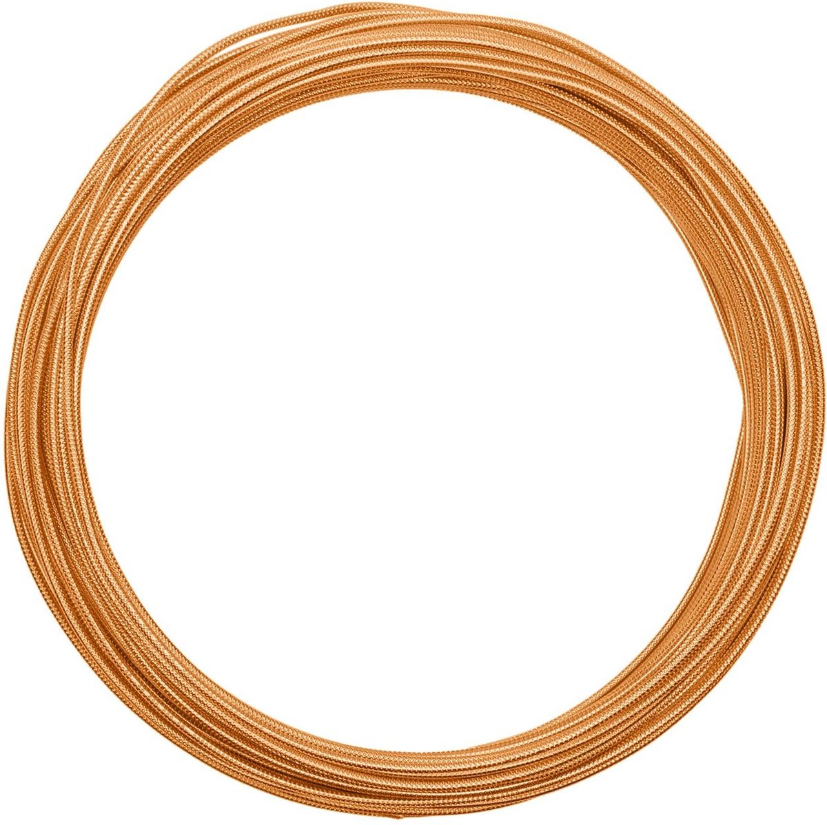 Vaessen Creative Aluminium Draad - Embossed round - 2mm - 30m - Saffraan oranje