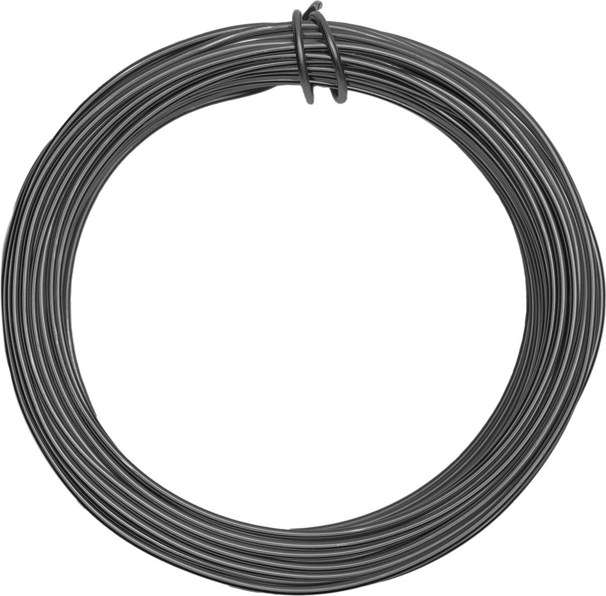 Vaessen Creative Aluminium Draad - 2,5mm - ±37m - 500g - Antraciet pantone