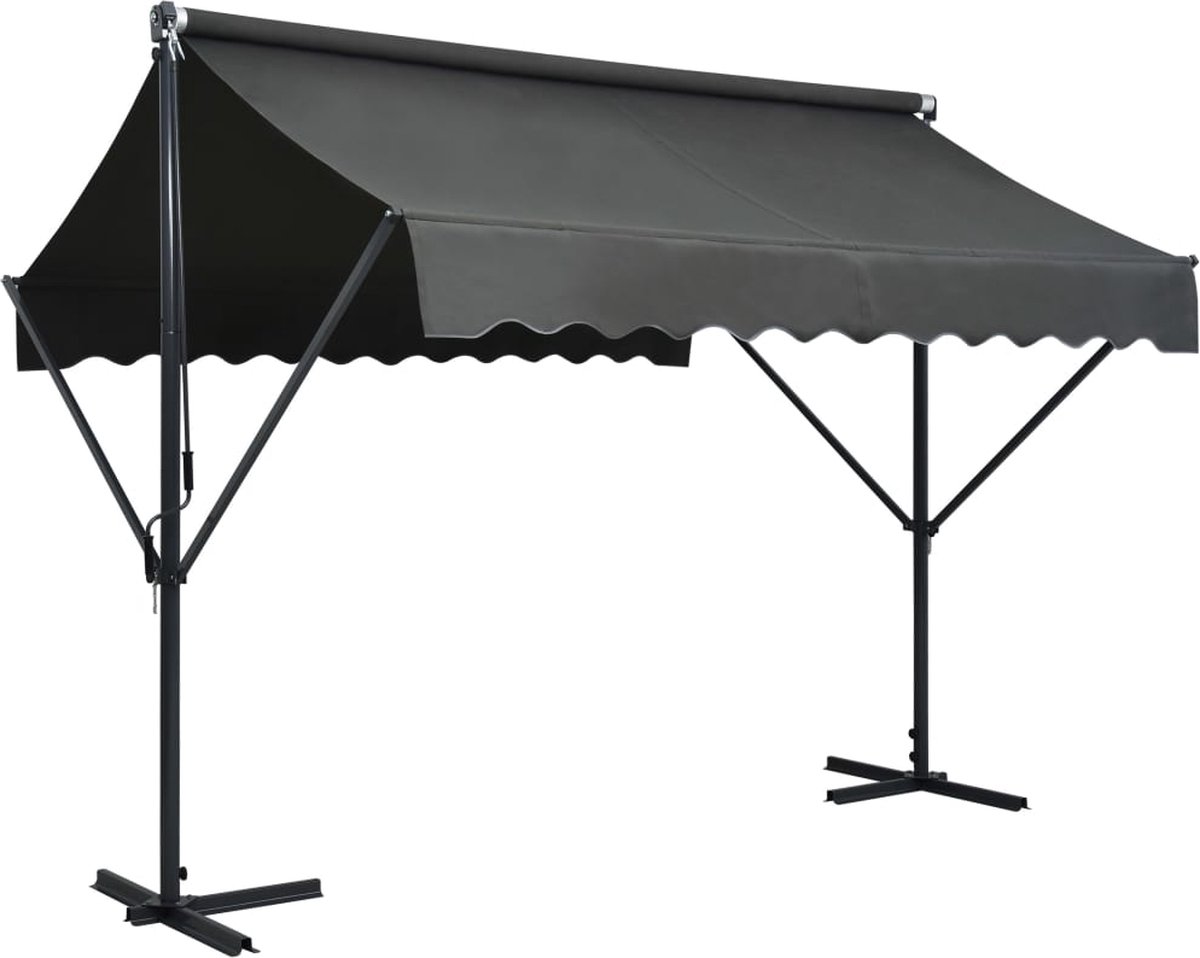 vidaXL-Luifel-vrijstaand-300x300-cm-antraciet