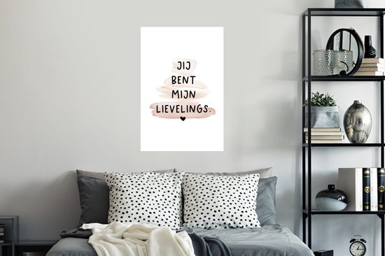 Stickers muraux - Citations - Dictons - Tu es mon préféré - Amour - 40x60 cm - Feuille adhésive