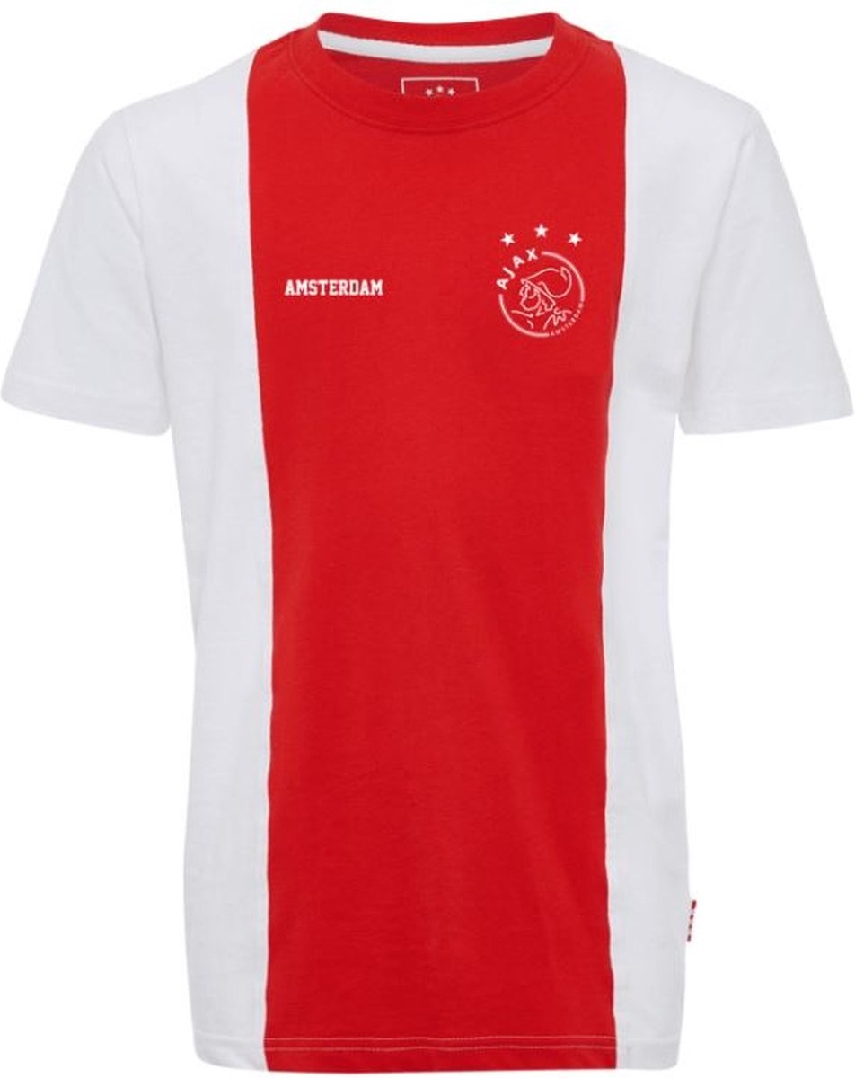 Ajax T Shirt Senior - Maat L - Rood/Wit | bol.com