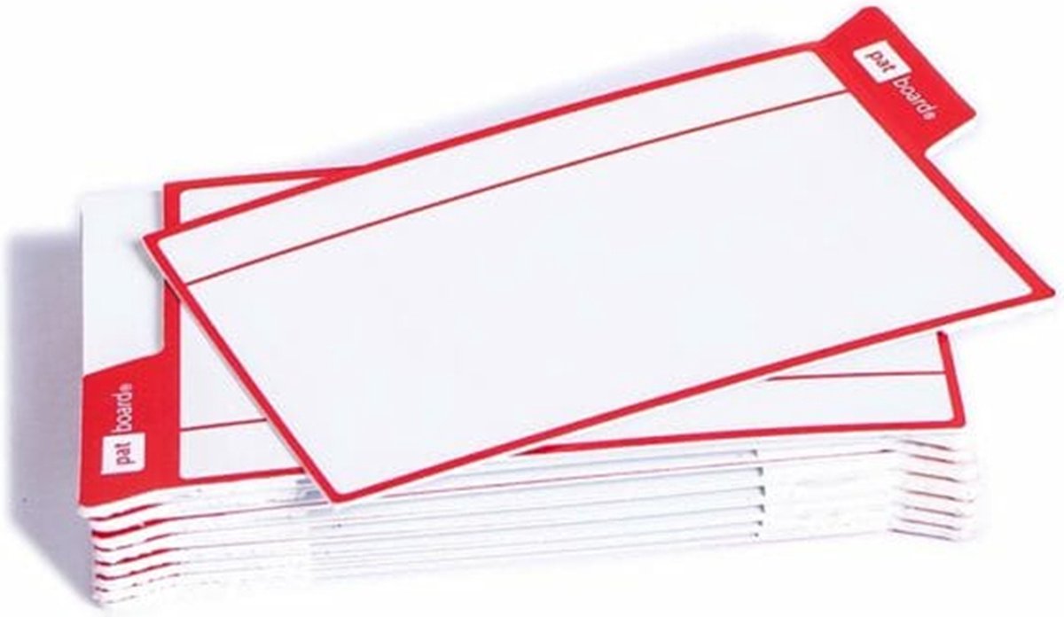 Taak Kaarten scrum kanban - nanocups voor glas - rood