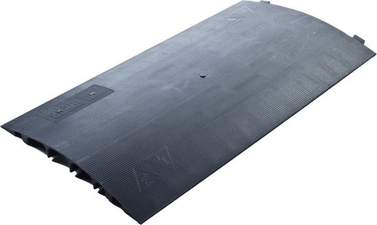 5-kanaals Kabelbeschermingsramp ADA Kabelbrug Van Rubberen Slangbrug 114 5 X 80 X 5 Cm Overloopbeveiliging 10000 Kg Per As Draagvermogen Kabelramp Antislip Uitvoering Ideaal Voor Parkeerplaatsen P 010855172279