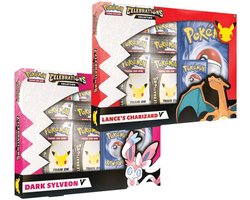Pokemon celebrations bundle sylveon & charizard v box