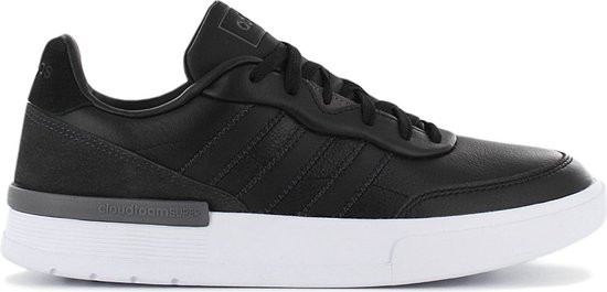 adidas Originals Clubcourt - Heren Sneakers Sportschoenen Schoenen Leer  Zwart H68182 - | bol.com