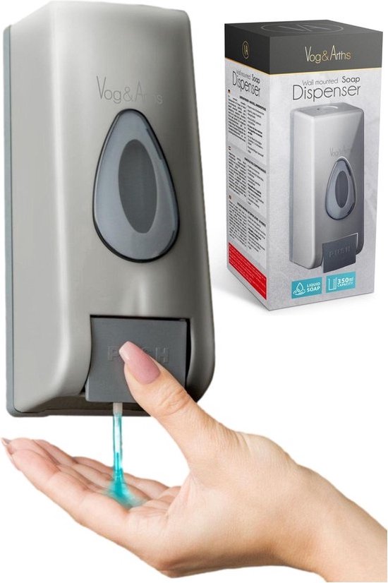 Vog & Arths - Distributeur de savon mural / distributeur de désinfection -  Pompe à... | bol.com