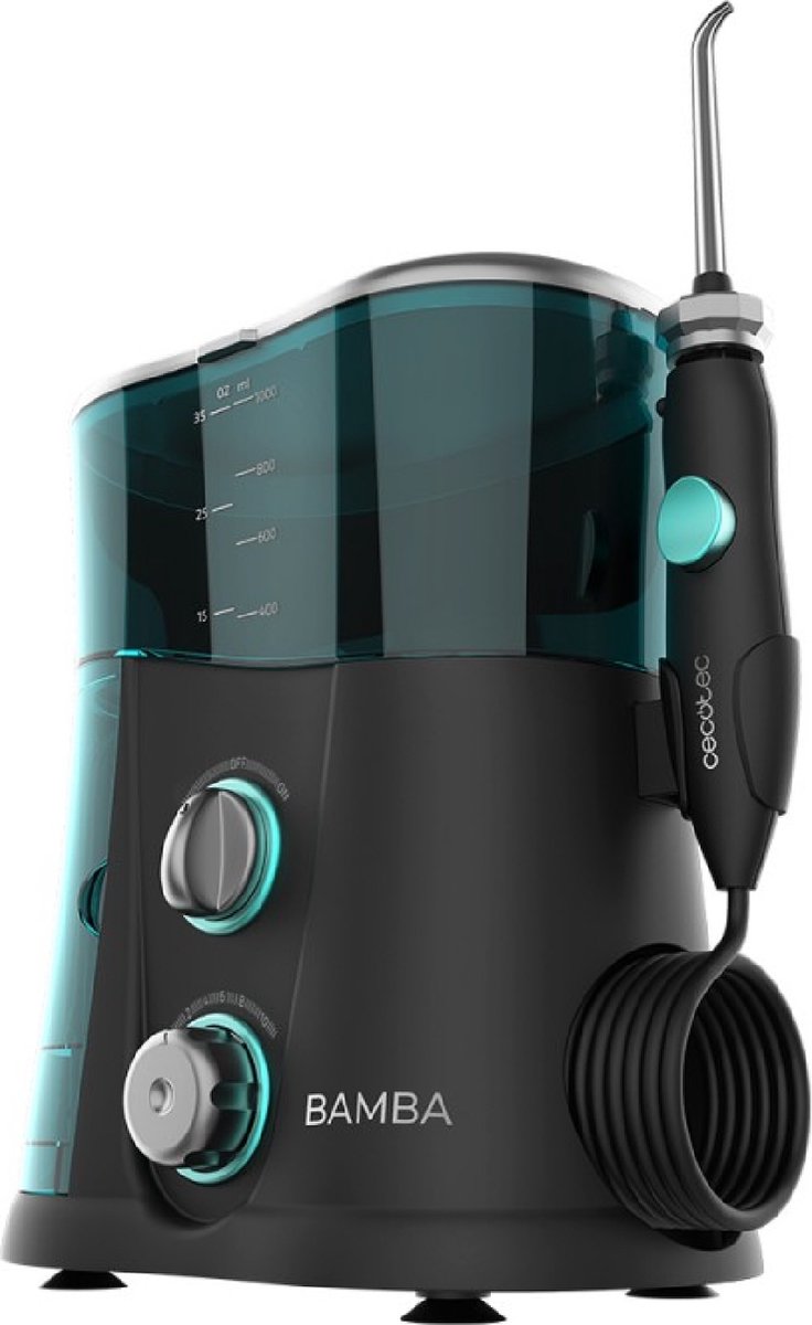 Bol.com Oral Irrigator Cecotec Bamba ToothCare 1200 Jet Pro Black aanbieding