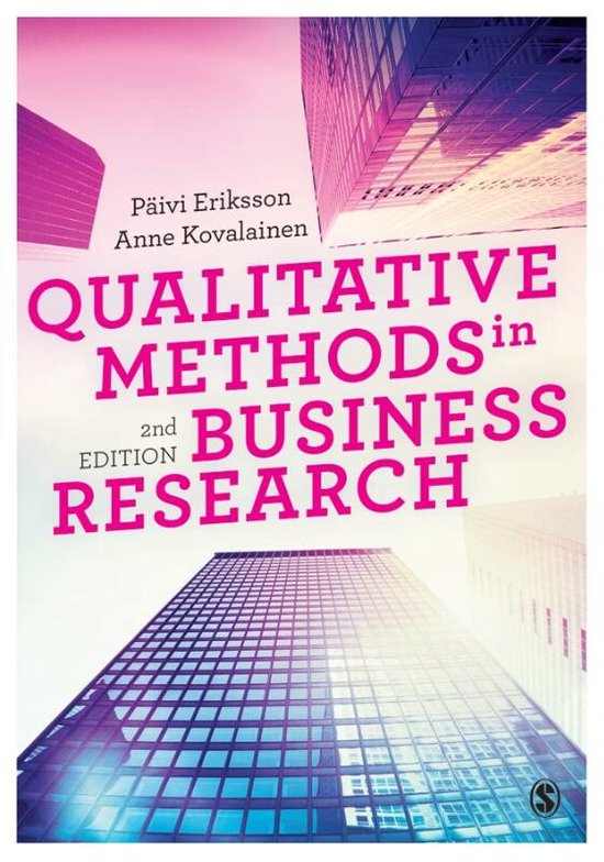 qualitative methods in business research eriksson