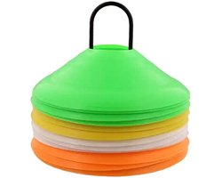 Pionnenset - Multicolor - 20 stuks - Inclusief houder - Oefening - Sporten